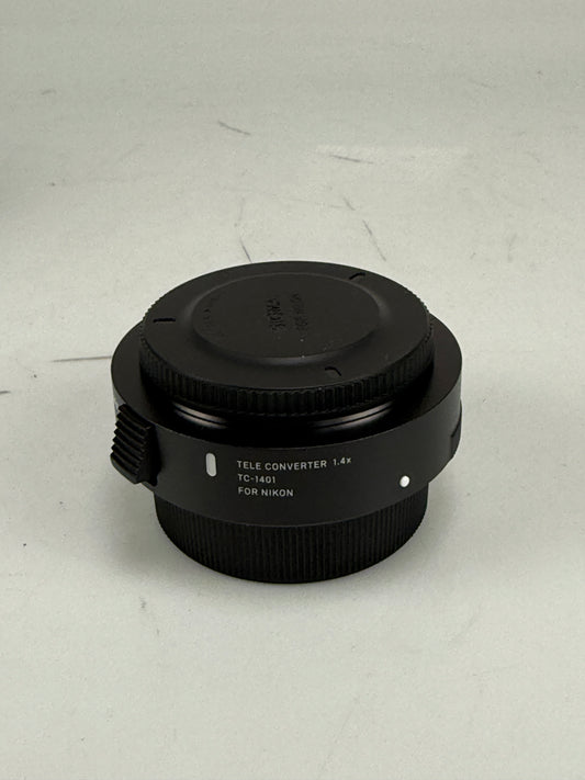 Sigma TC-1401 1.4x Teleconverter Converter for Nikon F mount