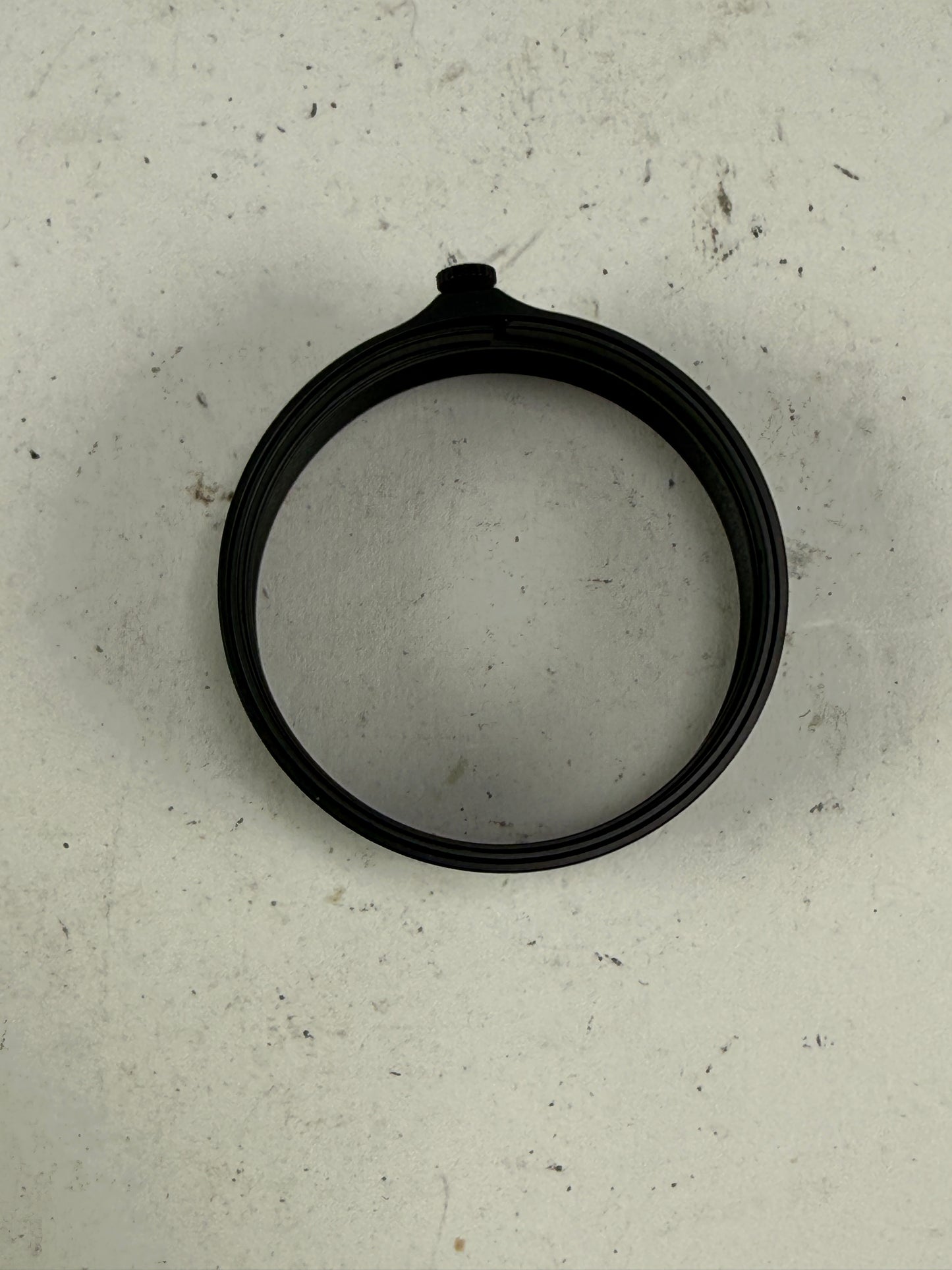 Light Lens Lab E39 Push-on Lens Hood Black Paint