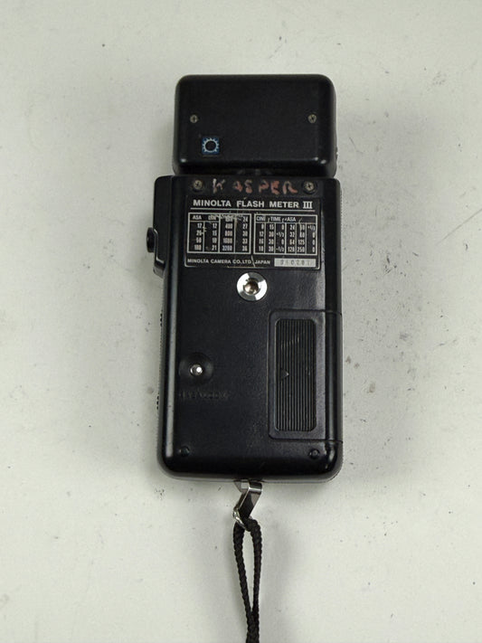 Minolta Flash Meter III Exposure Light Meter