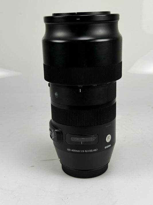 Sigma 100-400mm f5-6.3 DG OS HSM Contemporary Canon EF Mount