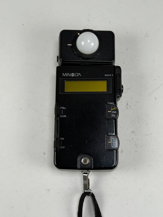 Minolta Flash Meter III Exposure Light Meter
