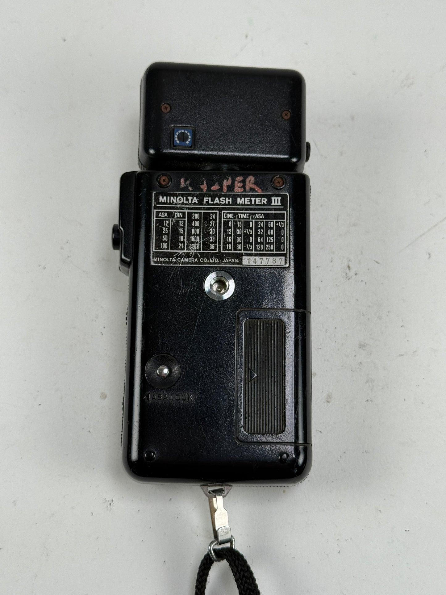 Minolta Flash Meter III Exposure Light Meter