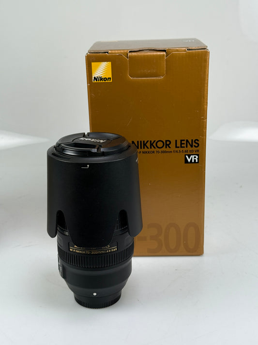 Nikon AF-P NIKKOR 70-300mm F/4.5-5.6 E ED VR Lens F-mount