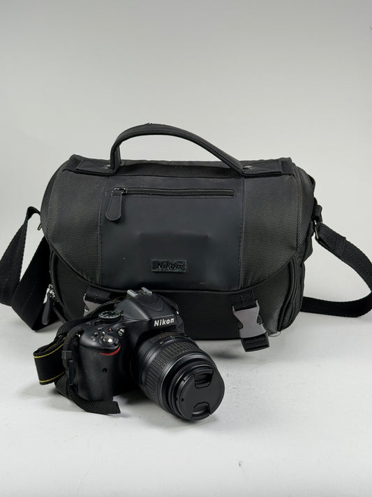 Nikon D5100 16.2MP DSLR Camera (Kit w/ AF VR DX 18-55mm Lens)