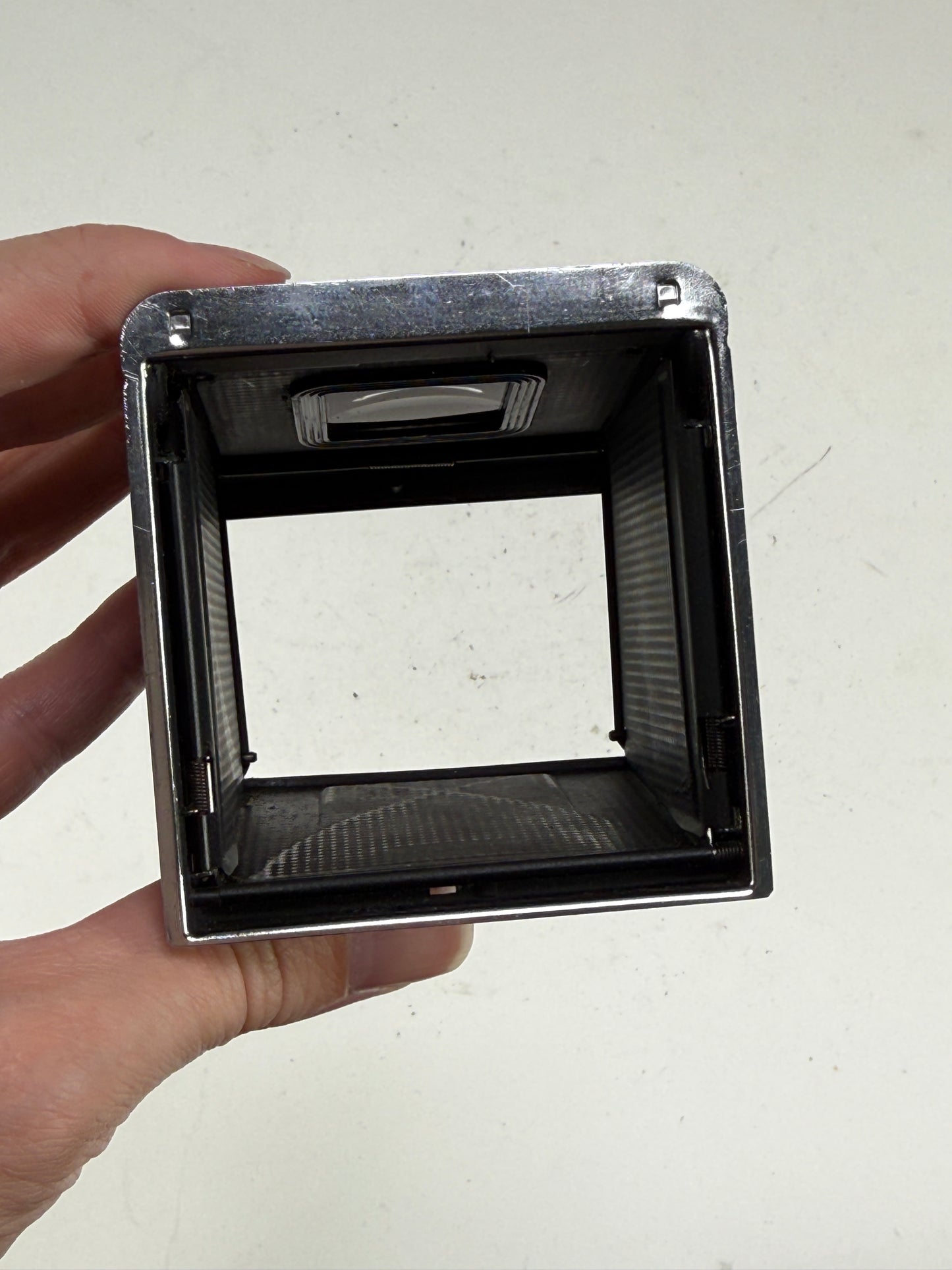 HASSELBLAD chrome waist level finder early