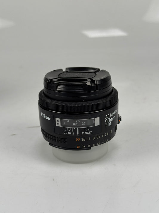 Nikon 50mm f1.8 AF NIKKOR Lens