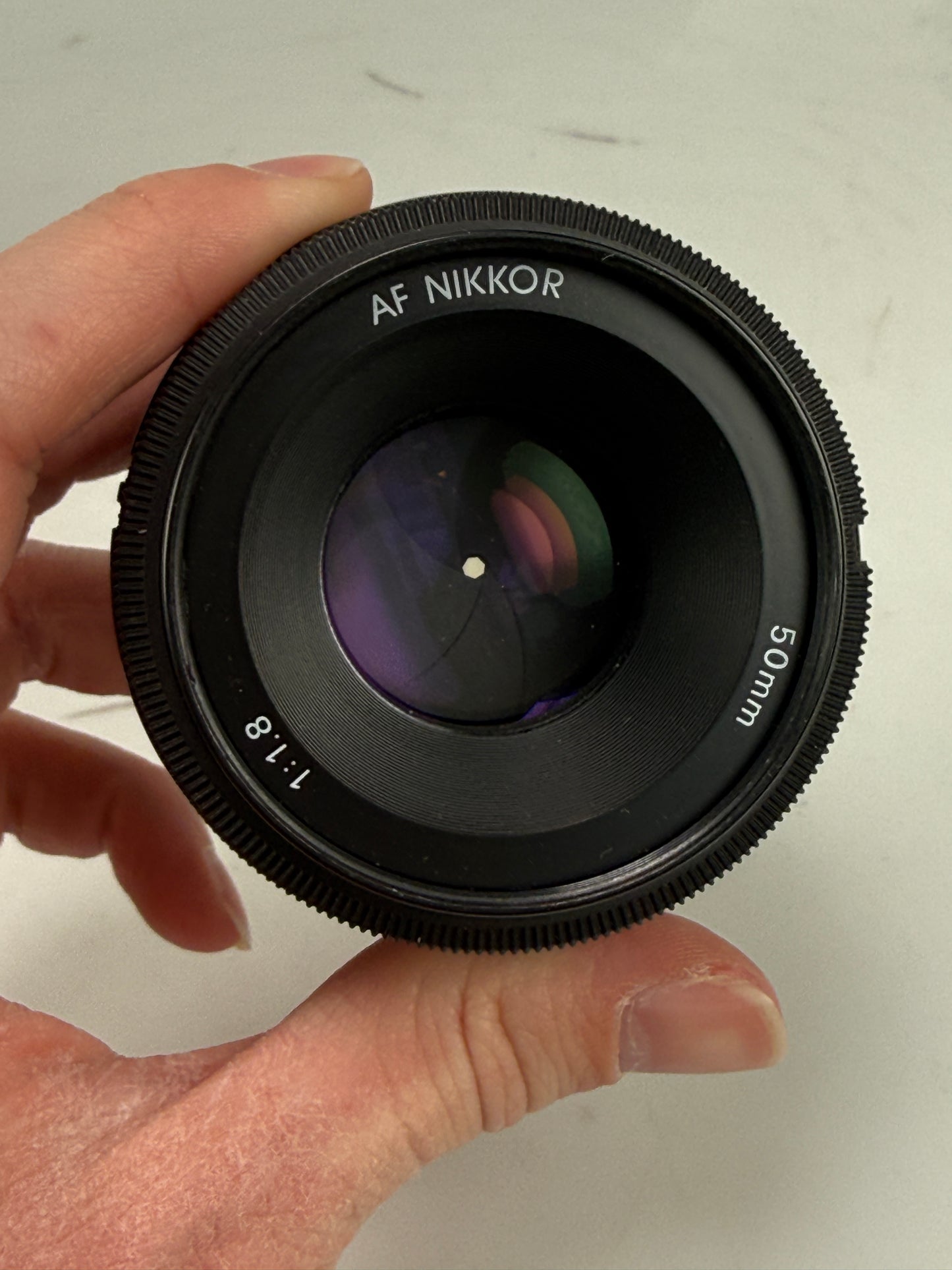 Nikon 50mm f1.8 AF NIKKOR Lens