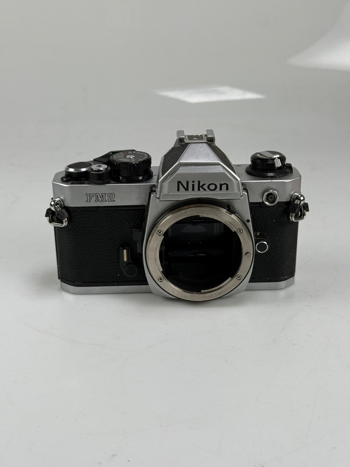 Nikon FM2 SLR Film Camera Body FM-2N Chrome