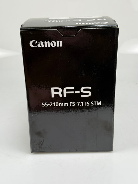 Canon RF-S 55-210mm f5-7.1 IS STM Lens