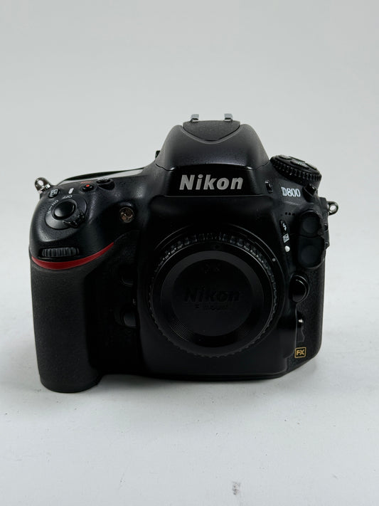 Nikon D800 Full Frame Digital DSLR camera body