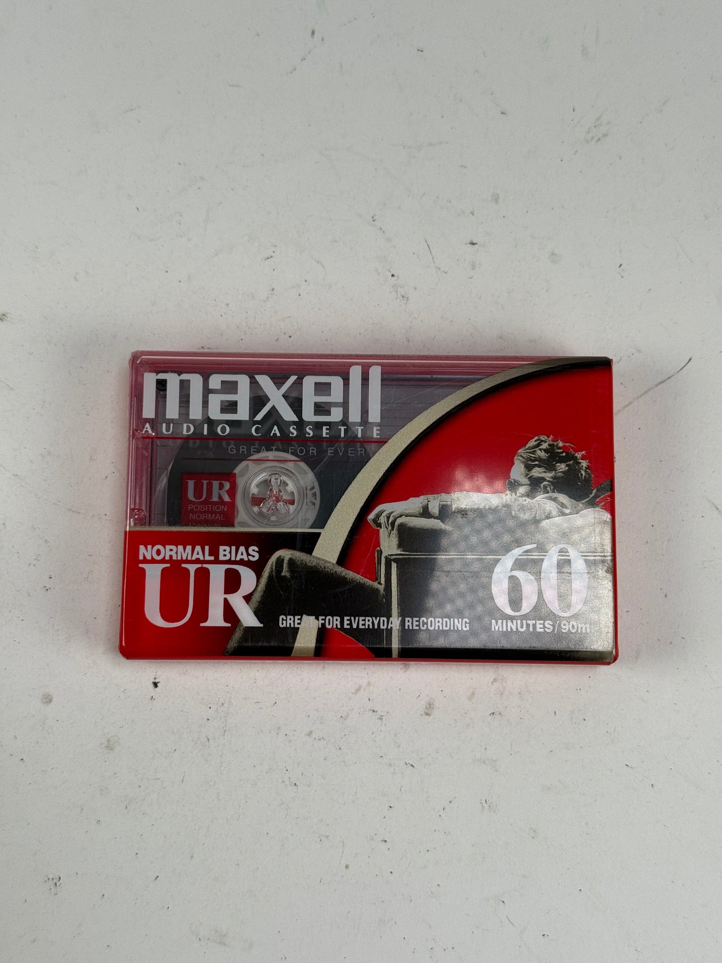 Maxell UR 90 Minute Blank Audio Cassette Tape Normal Bias lot 7