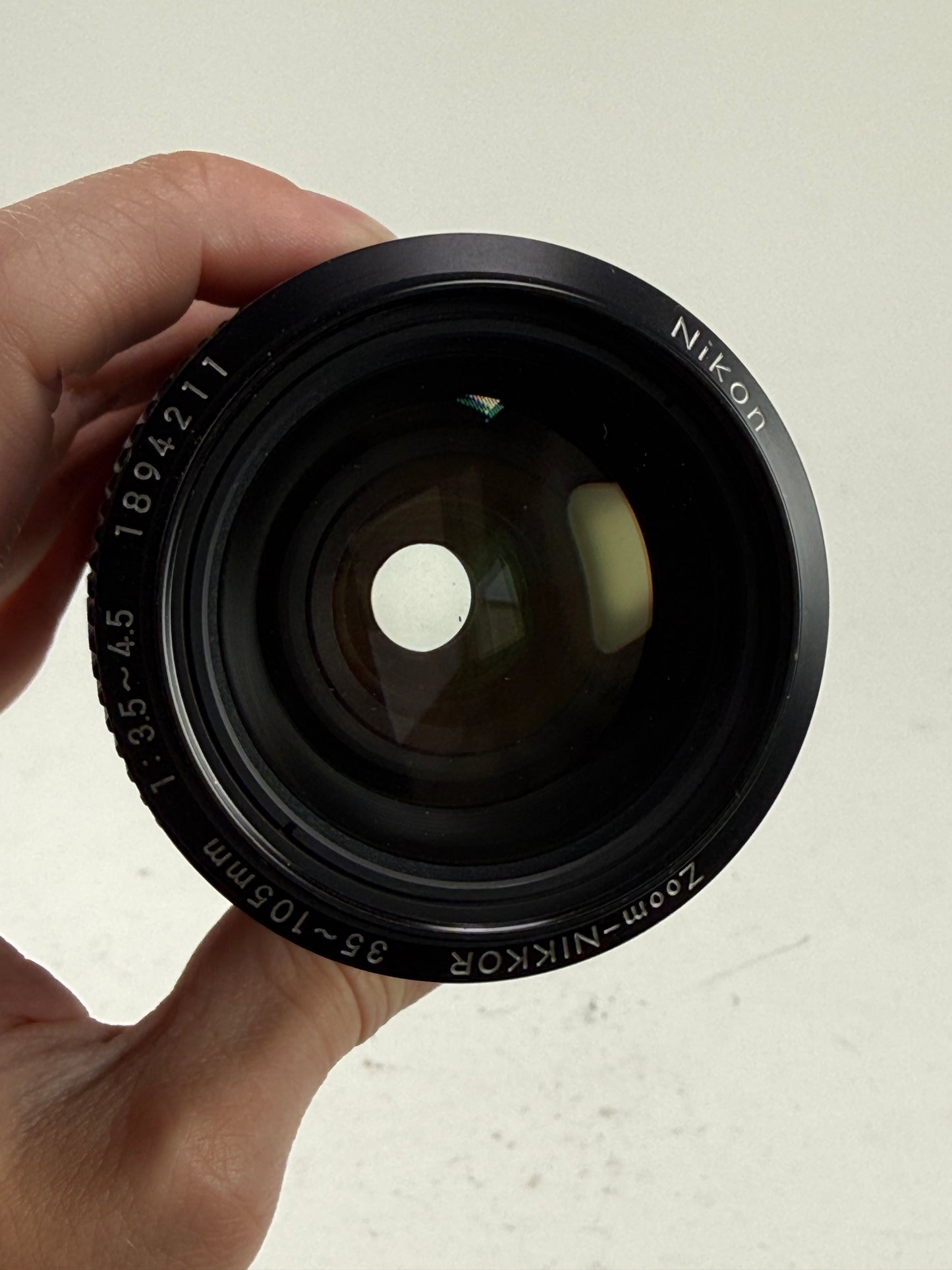 Nikon Zoom Nikkor Ais 35-105mm f3.5-4.5 MF Lens