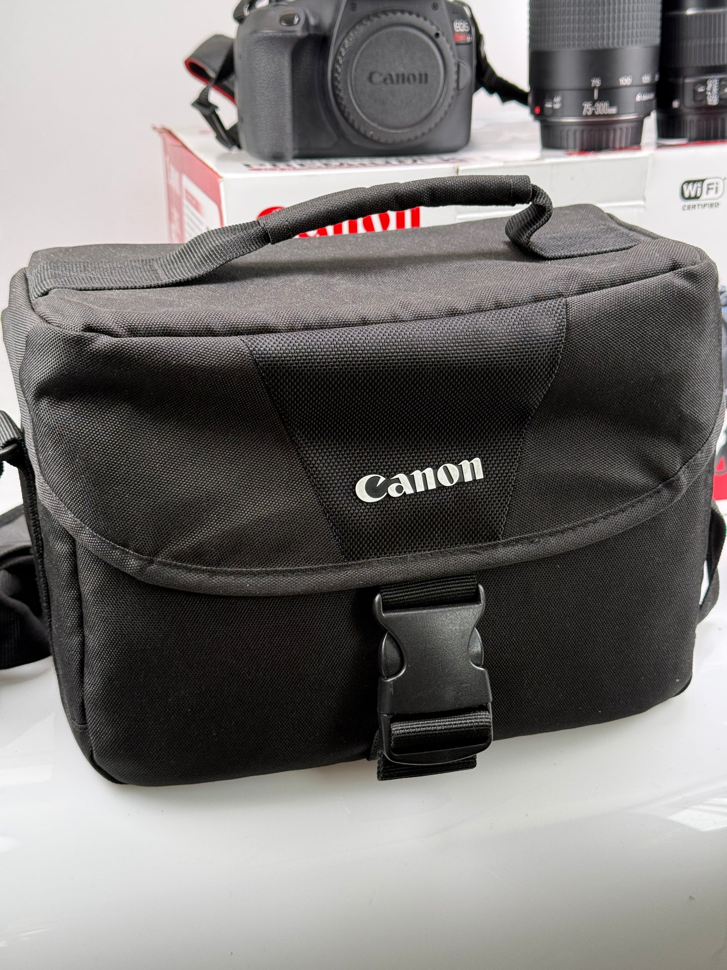 Canon EOS Rebel T7 Premium Kit 24.1MP DSLR Camera