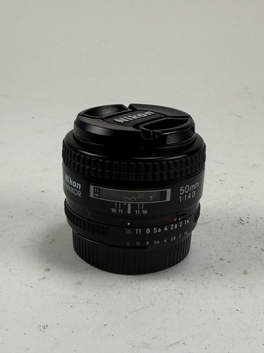 Nikon AF-D NIKKOR 50mm f1.4 D Standard Prime Lens 50/1.4