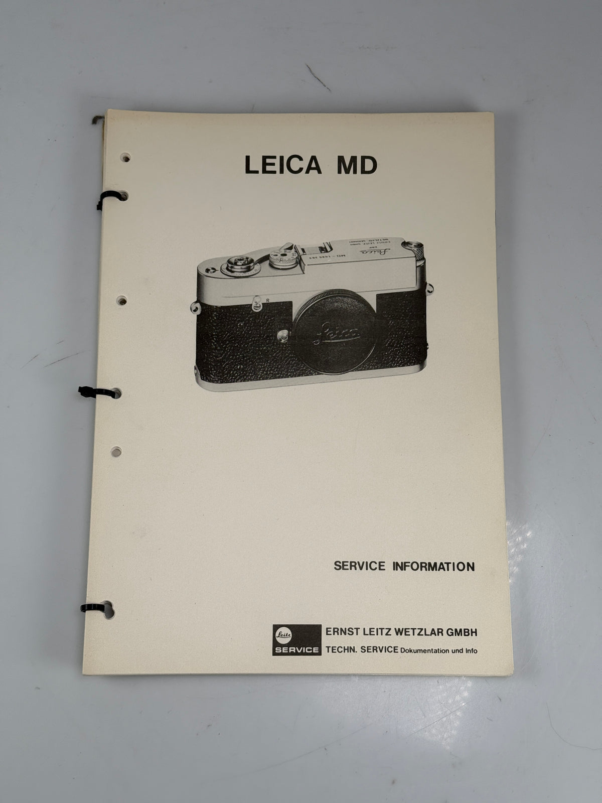 Original Leica MD, MDA, MD2 MD-2 Service instructions camera Repair Manual RARE