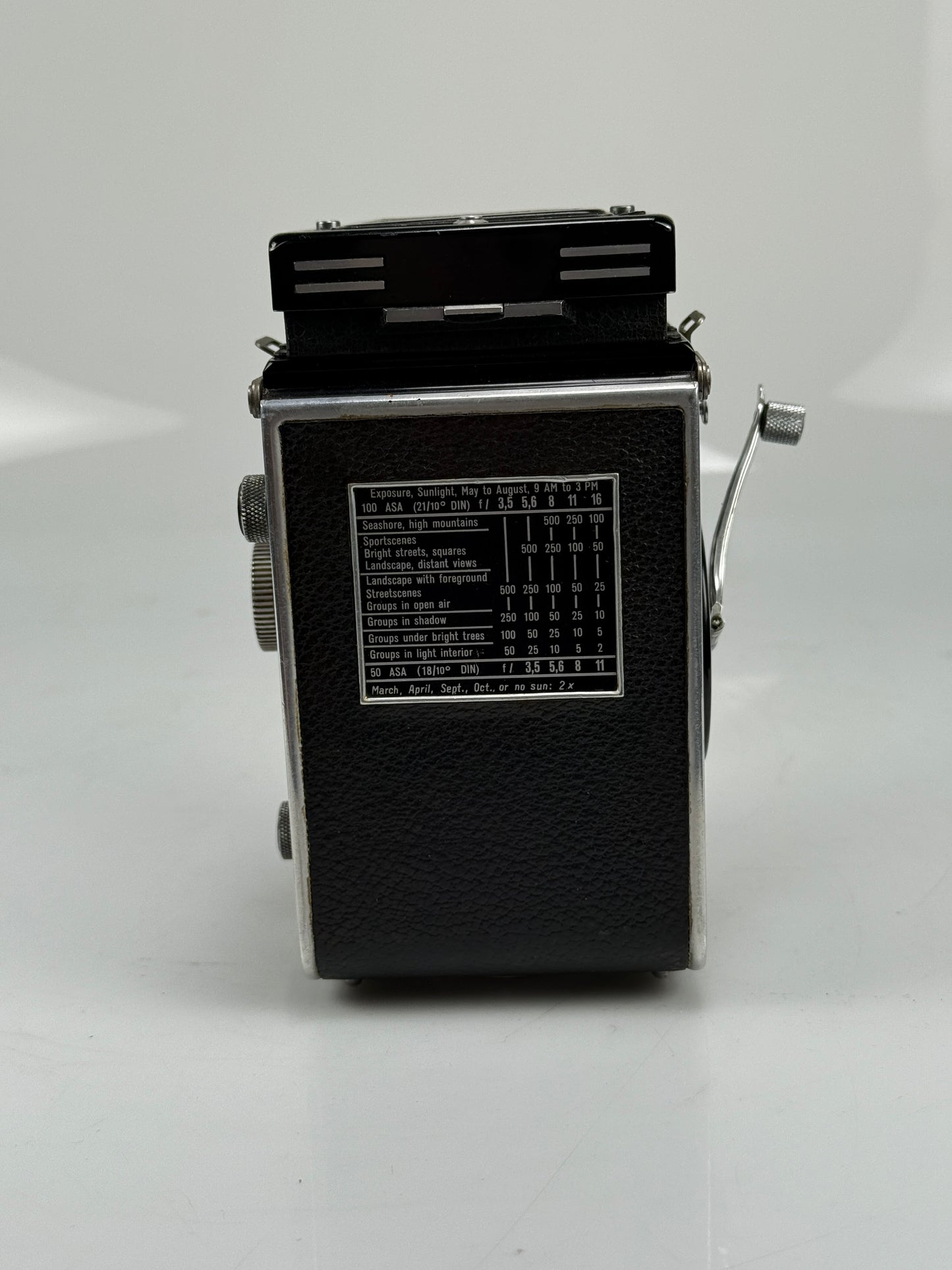 Rollei Rolleiflex 3.5 Automat MX Camera Tessar 75mm f/3.5 TLR