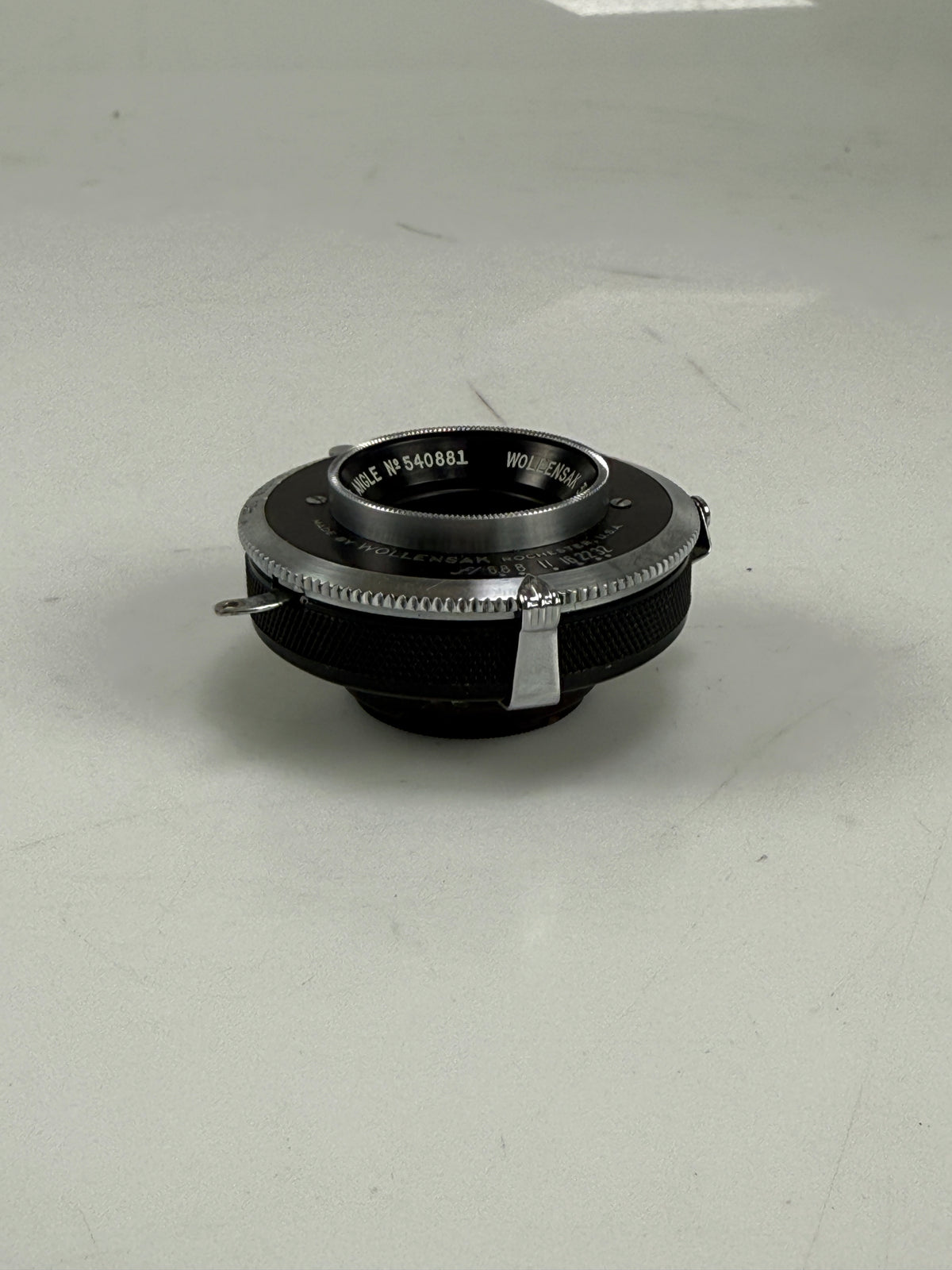 Wollensak 90mm f6.8 Raptar Lens in Rapax Shutter