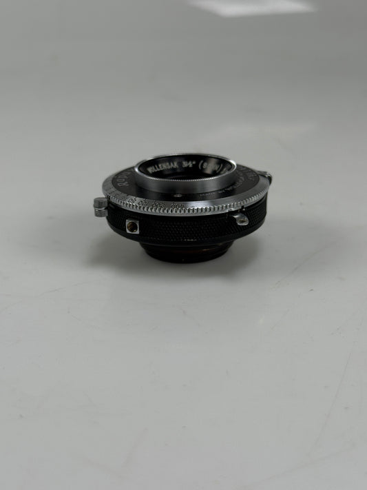 Wollensak 90mm f6.8 Raptar Lens in Rapax Shutter