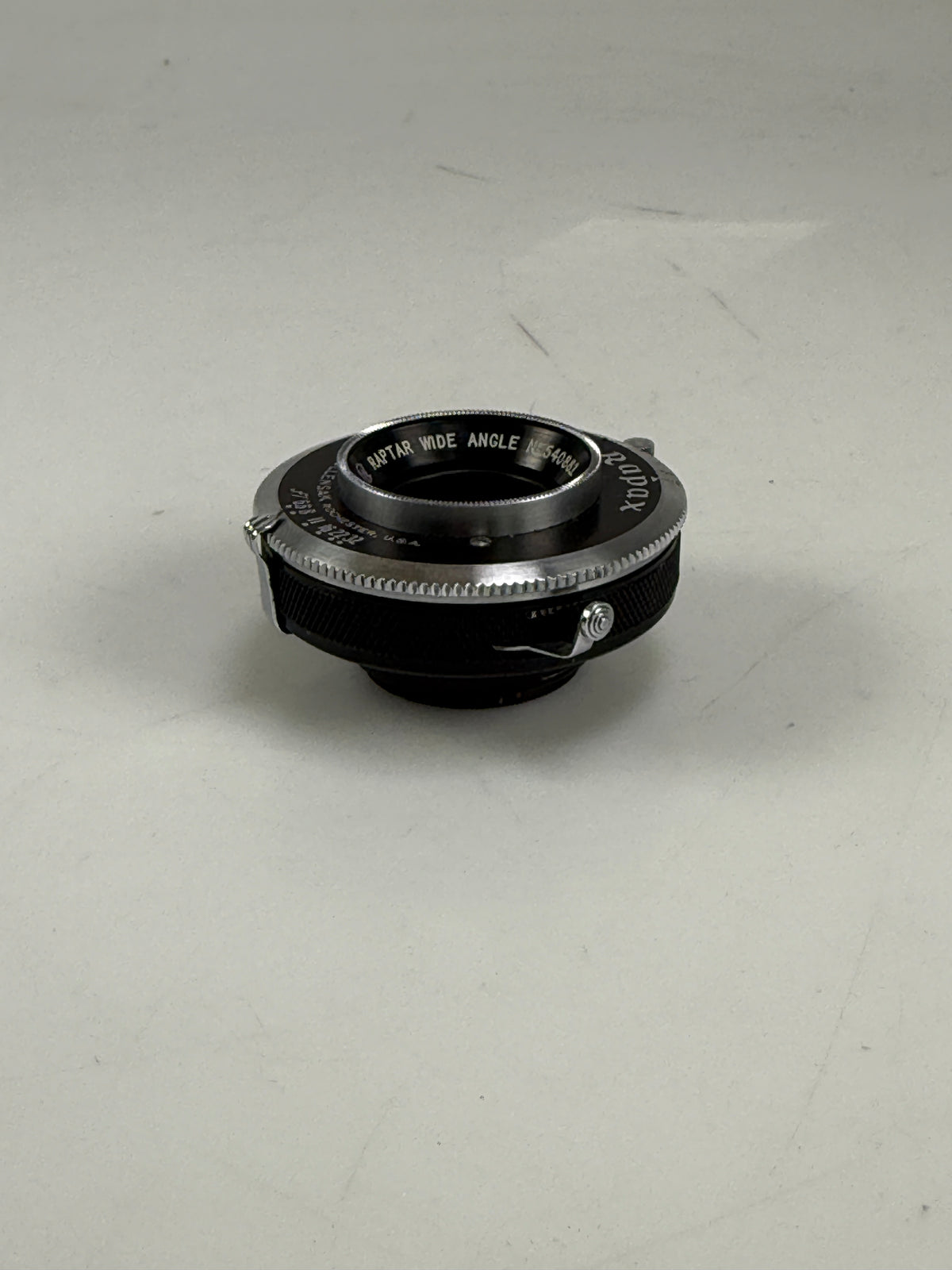Wollensak 90mm f6.8 Raptar Lens in Rapax Shutter