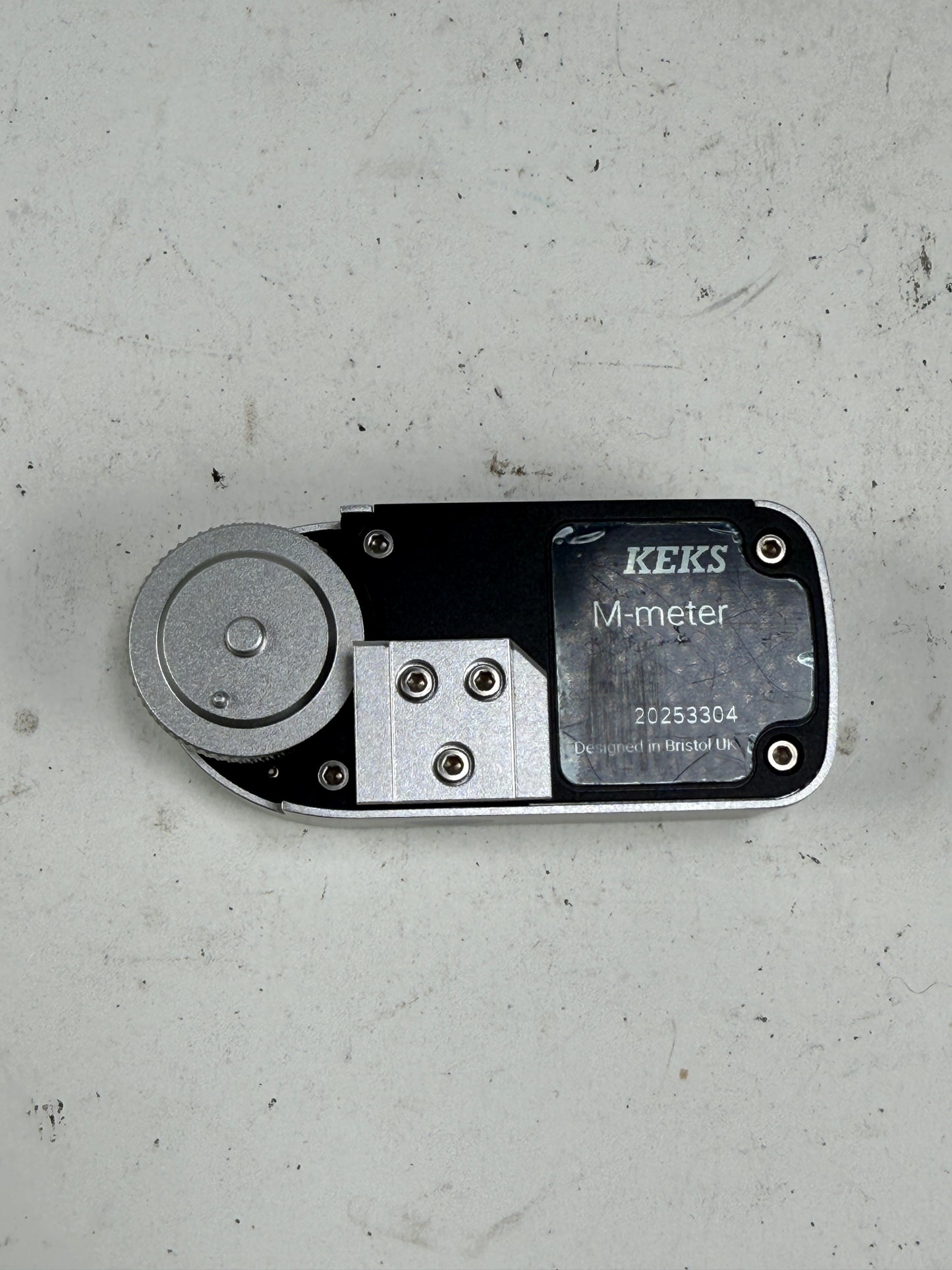 Keks M-Meter for Leica M (Silver Chrome) Light Meter