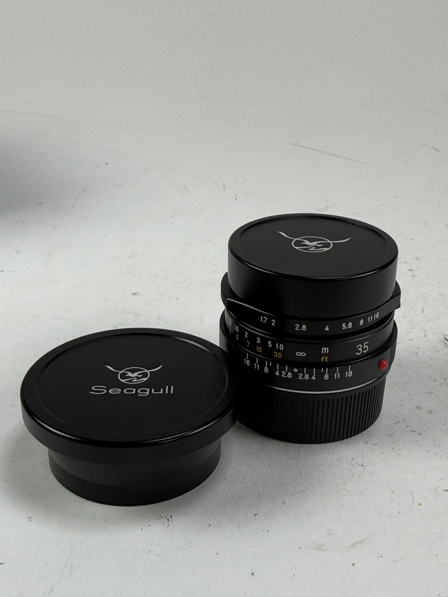 7artisans Seagull M35mm F1.7 Full Frame Lens, Manual Focus Prime Lens for Leica
