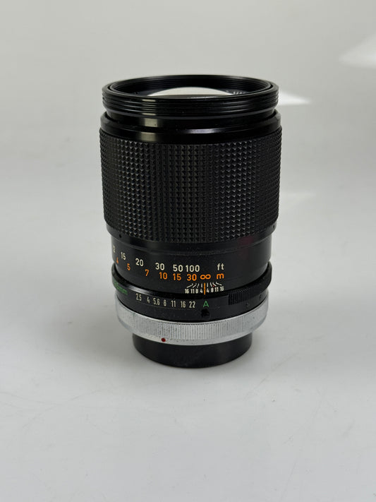 CANON 135mm f2.5 SC Breech Mount FD Lens