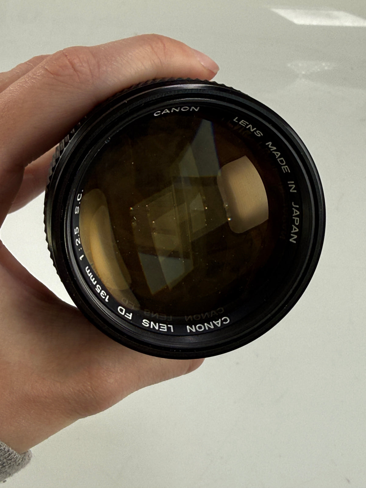 CANON 135mm f2.5 SC Breech Mount FD Lens