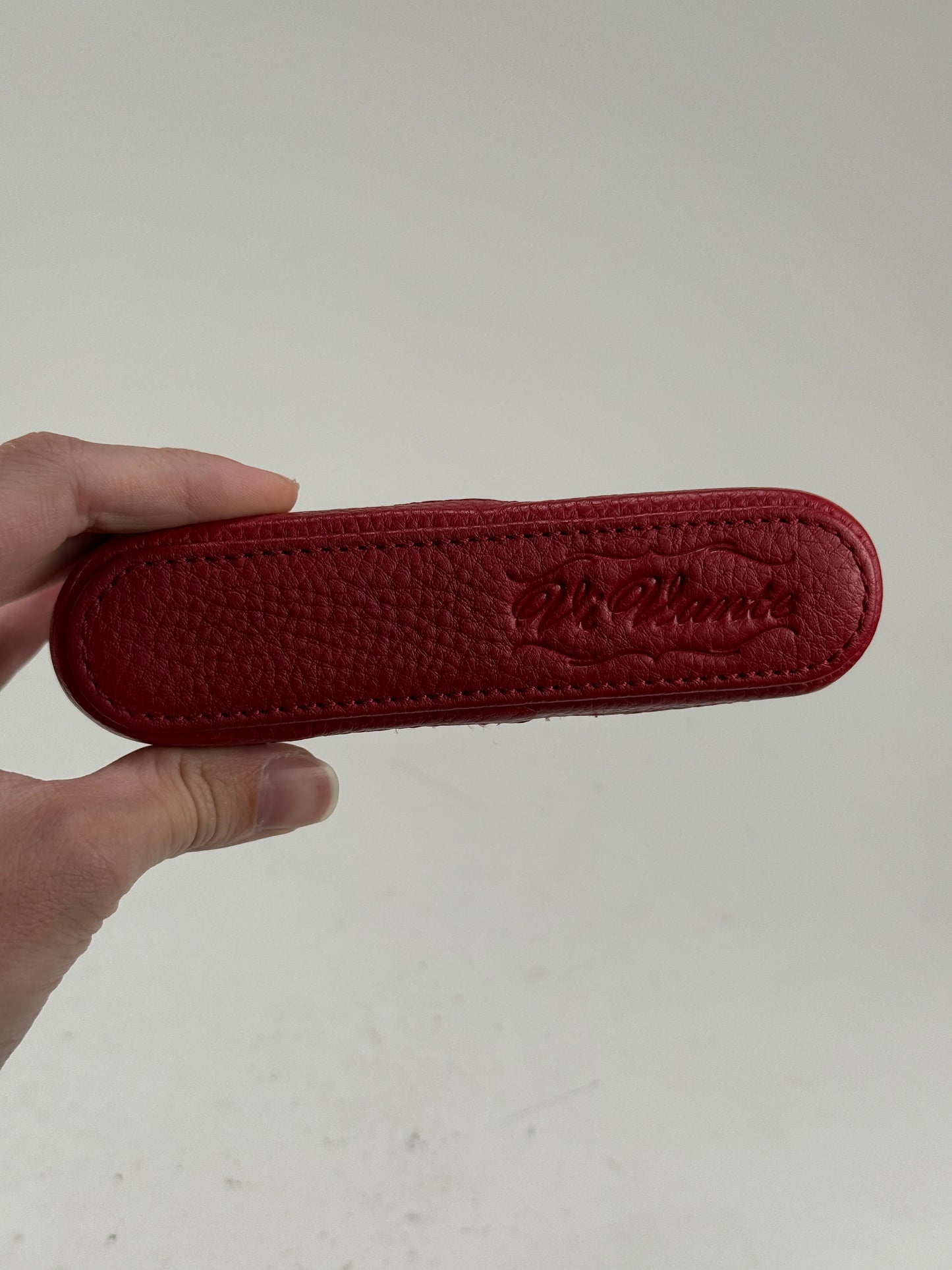 Vi Vante Red Leather Half Case - For Leica M10