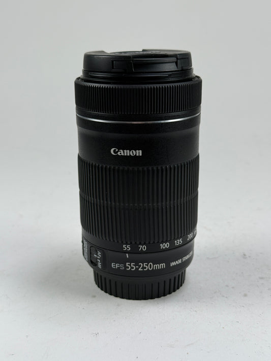 Canon EF-S 55-250mm f/4-5.6 IS STM Telephoto Zoom Lens For Canon Rebel