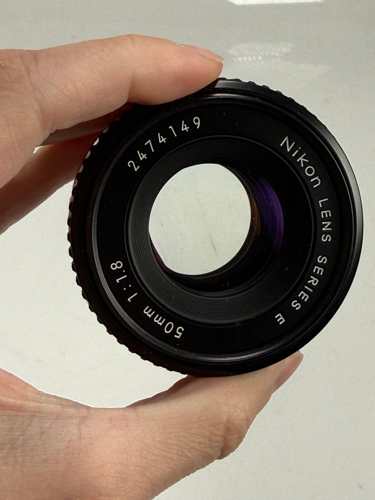 Nikon SERIES E 50mm f1.8 Manual Focus Lens