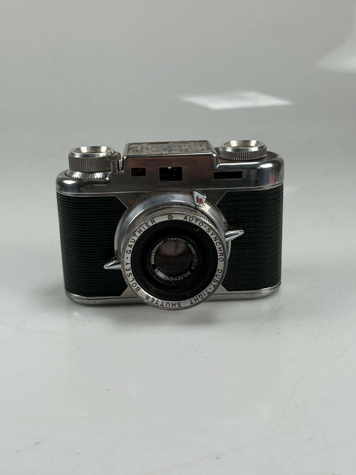 Vintage Bolsey Gauthier Auto Synchro Camera 45mm f2.8 Lens