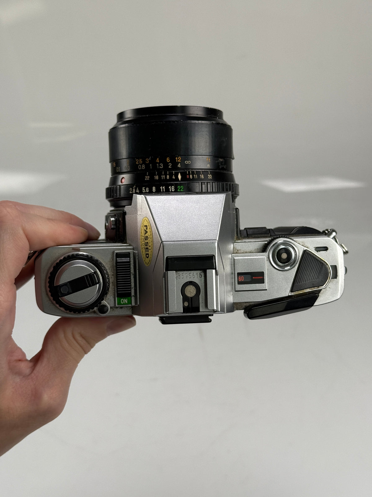 Minolta X-370 35mm SLR Film Camera w/ Celtic 28mm f2.8