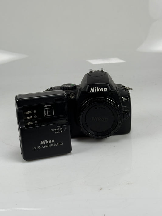 Nikon Model D40 Digital SLR Camera Body Only