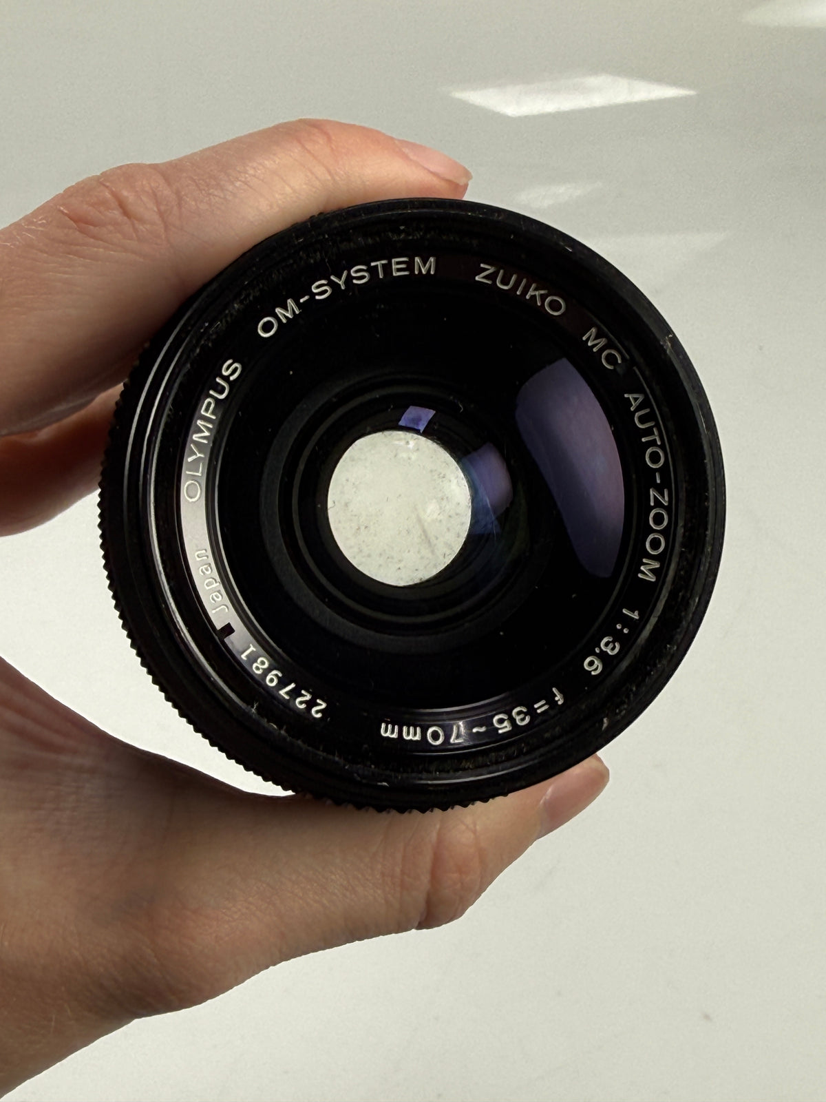 Olympus OM-SYSTEM ZUIKO MC AUTO-S 35-70mm f3.6 lens