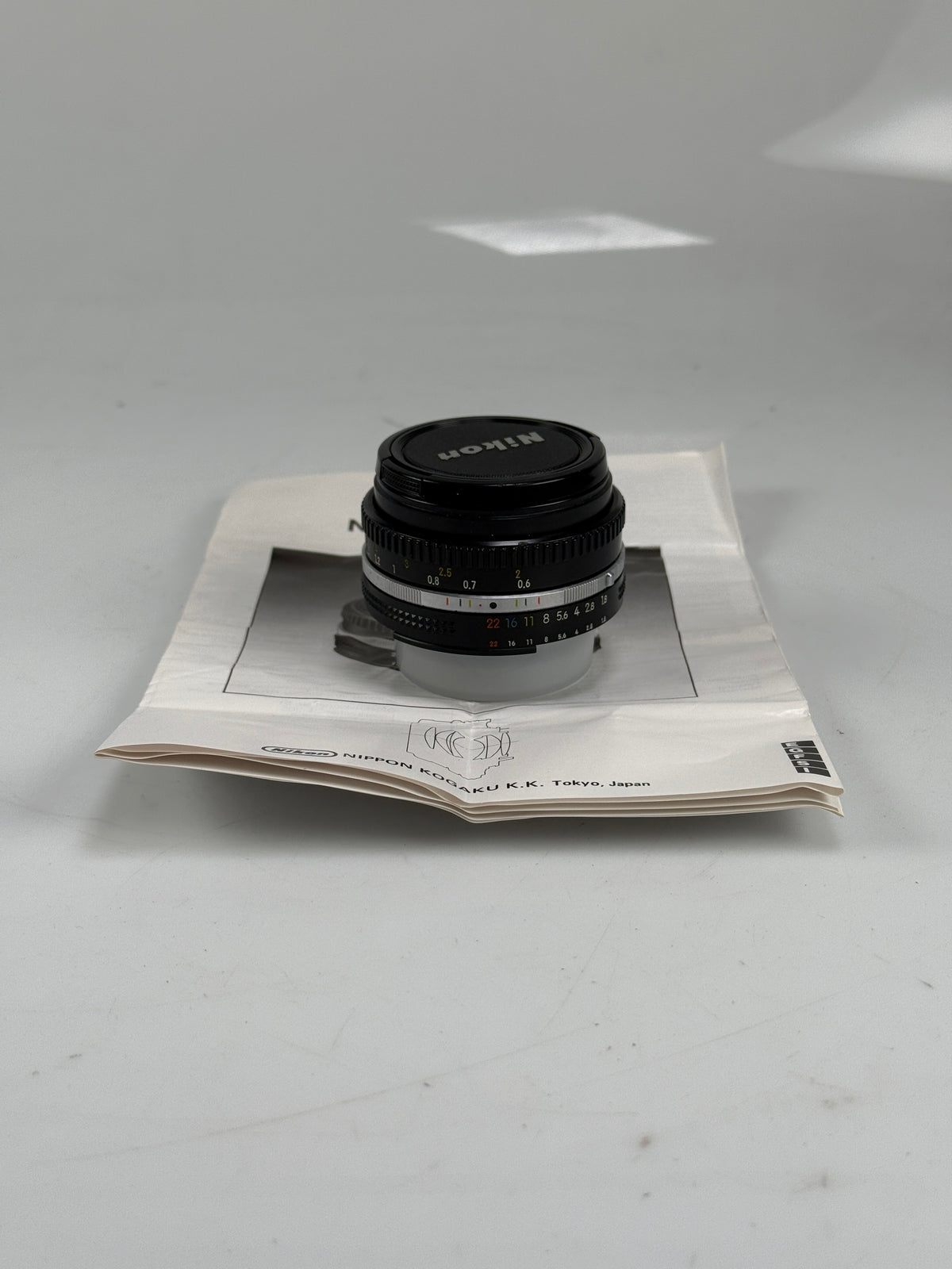 Nikon Nikkor Ai-s AIS 50mm f1.8 Lens Prime Pancake SLR Late
