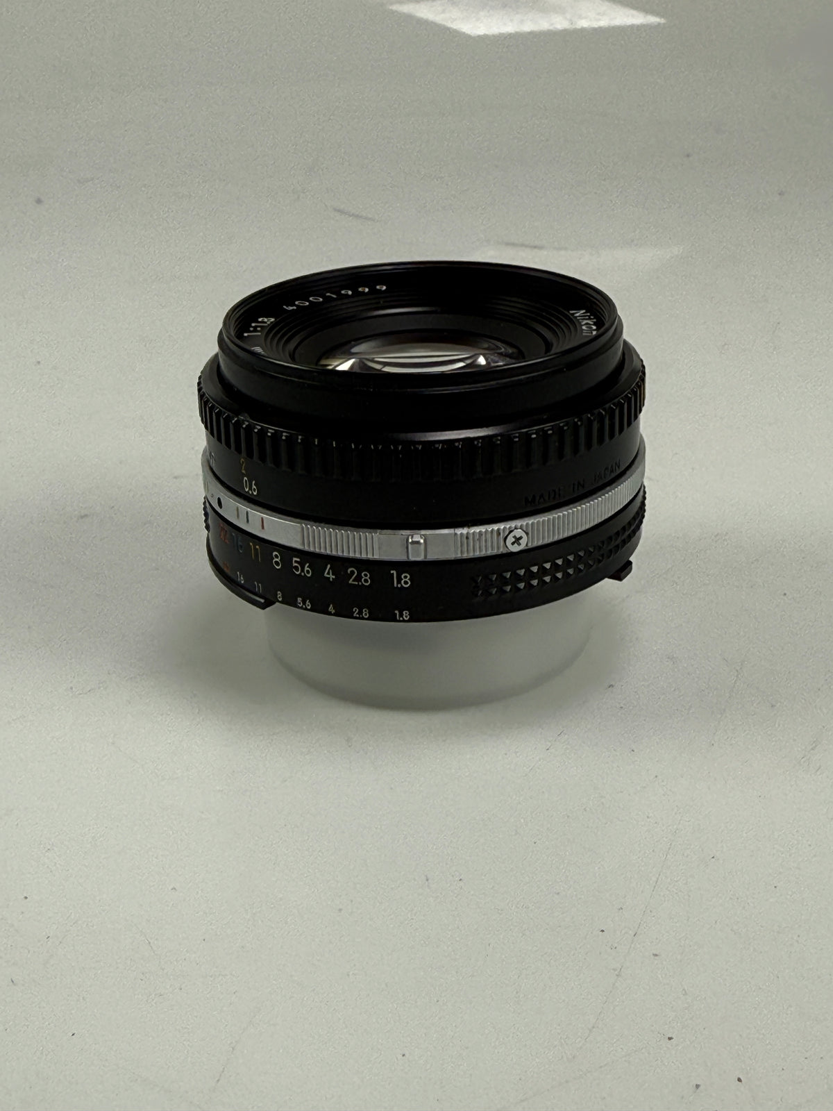 Nikon Nikkor Ai-s AIS 50mm f1.8 Lens Prime Pancake SLR Late