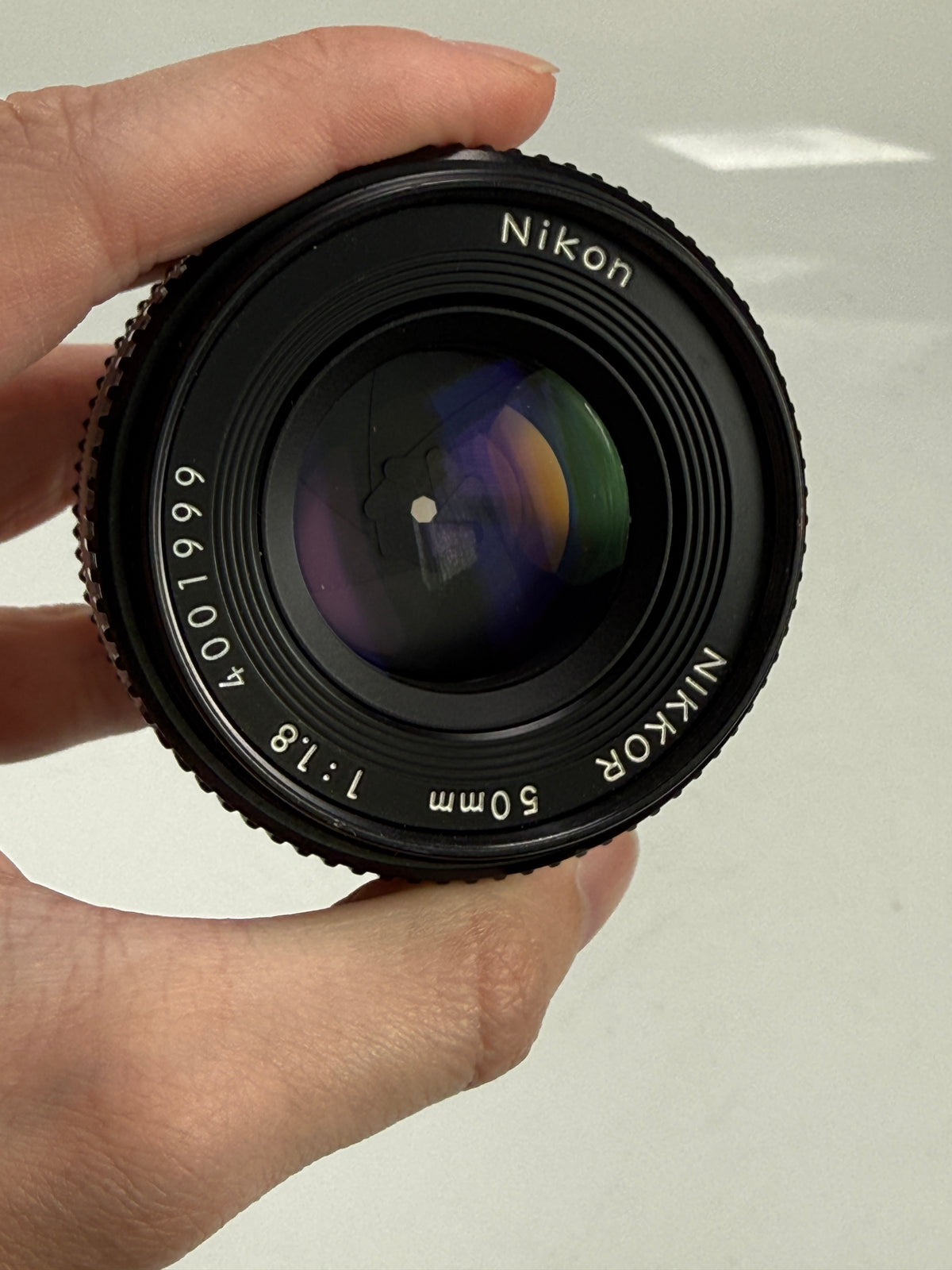 Nikon Nikkor Ai-s AIS 50mm f1.8 Lens Prime Pancake SLR Late