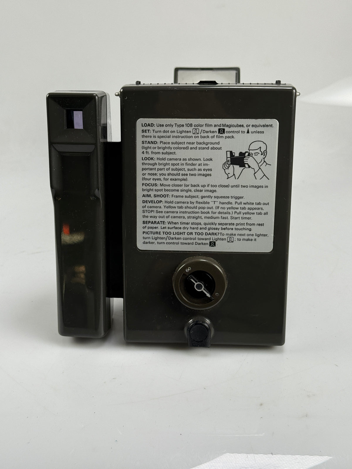 Vintage Polaroid Big Shot Portrait Land Camera