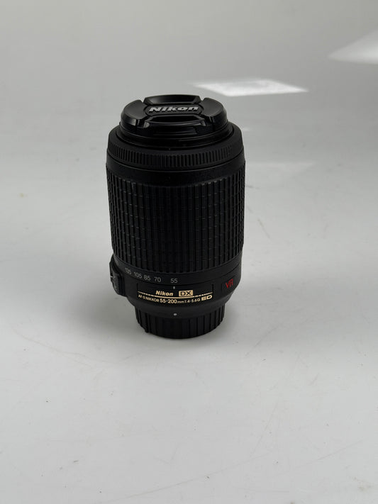 Nikon Nikkor AF-S 55-200mm f4-5.6 G ED DX VR IF Lens AFS