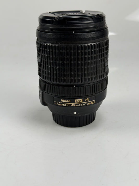 Nikon Nikkor AF-S 18-140mm f3.5-5.6 G ED VR DX Lens AFS