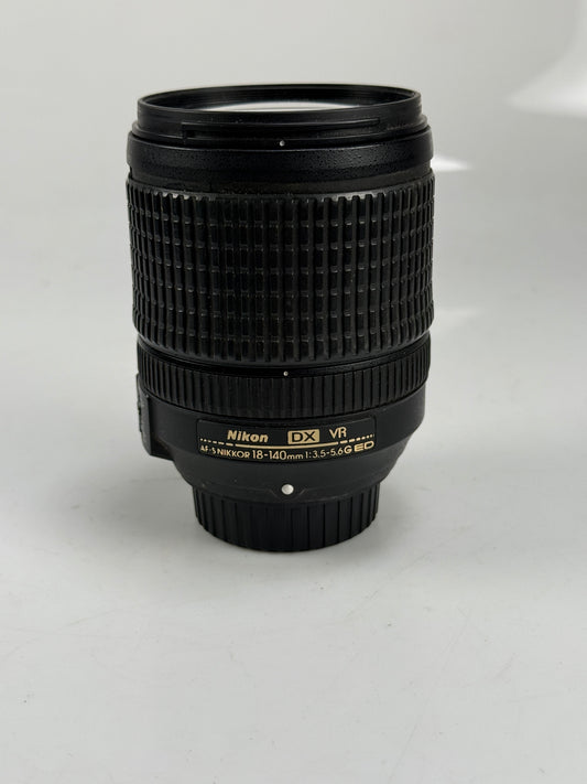 Nikon Nikkor AF-S 18-140mm f3.5-5.6 G ED VR DX Lens AFS