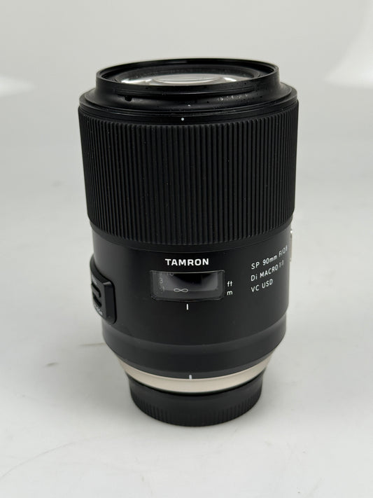 Tamron SP 90mm f2.8 Di Macro 1:1 VC USD lens for Nikon