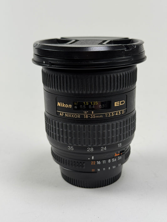Nikon Nikkor AF 18-35mm f3.5-4.5 D ED IF ASPH Lens