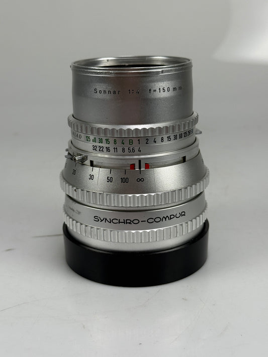 Hasselblad 150mm f4 Zeiss Sonnar C Lens 150/4 Chrome