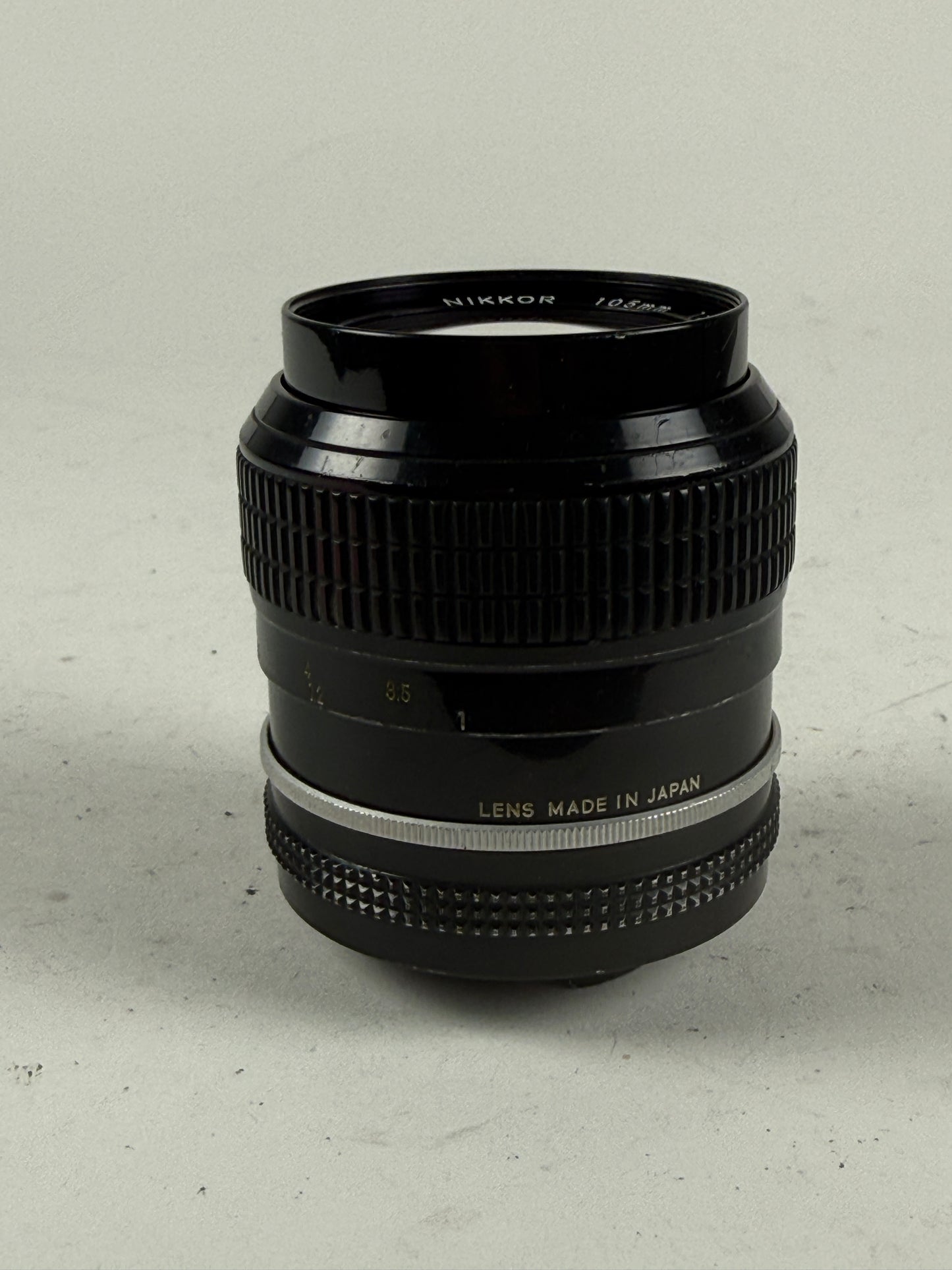 Nikon Nikkor 105mm f2.5 Non Ai Prime Manual Focus Portrait Lens