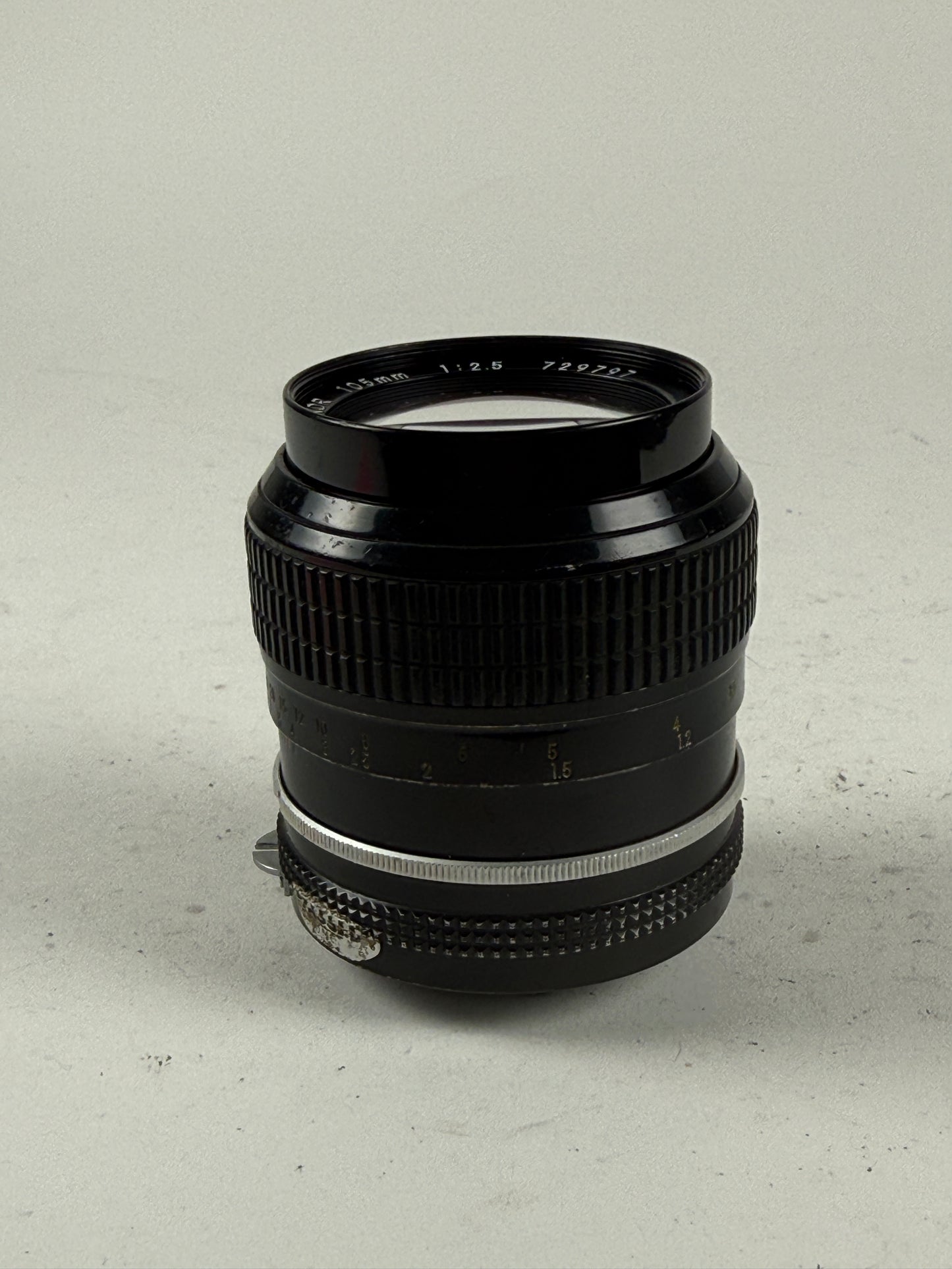 Nikon Nikkor 105mm f2.5 Non Ai Prime Manual Focus Portrait Lens