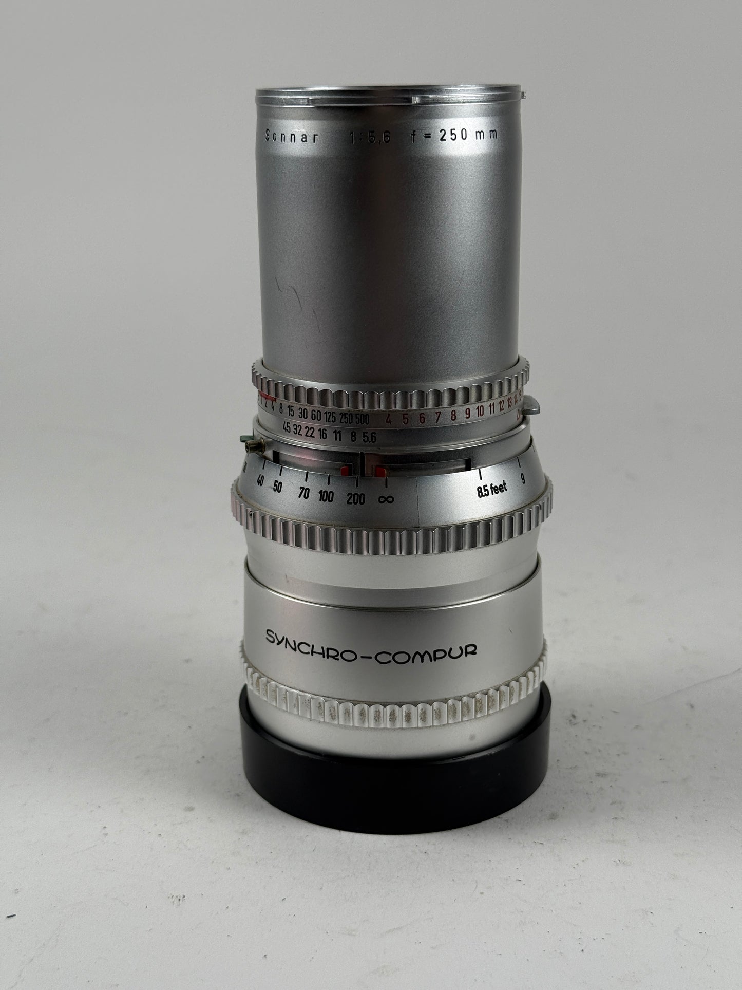 Hasselblad 250mm f5.6 Sonnar C Silver lens