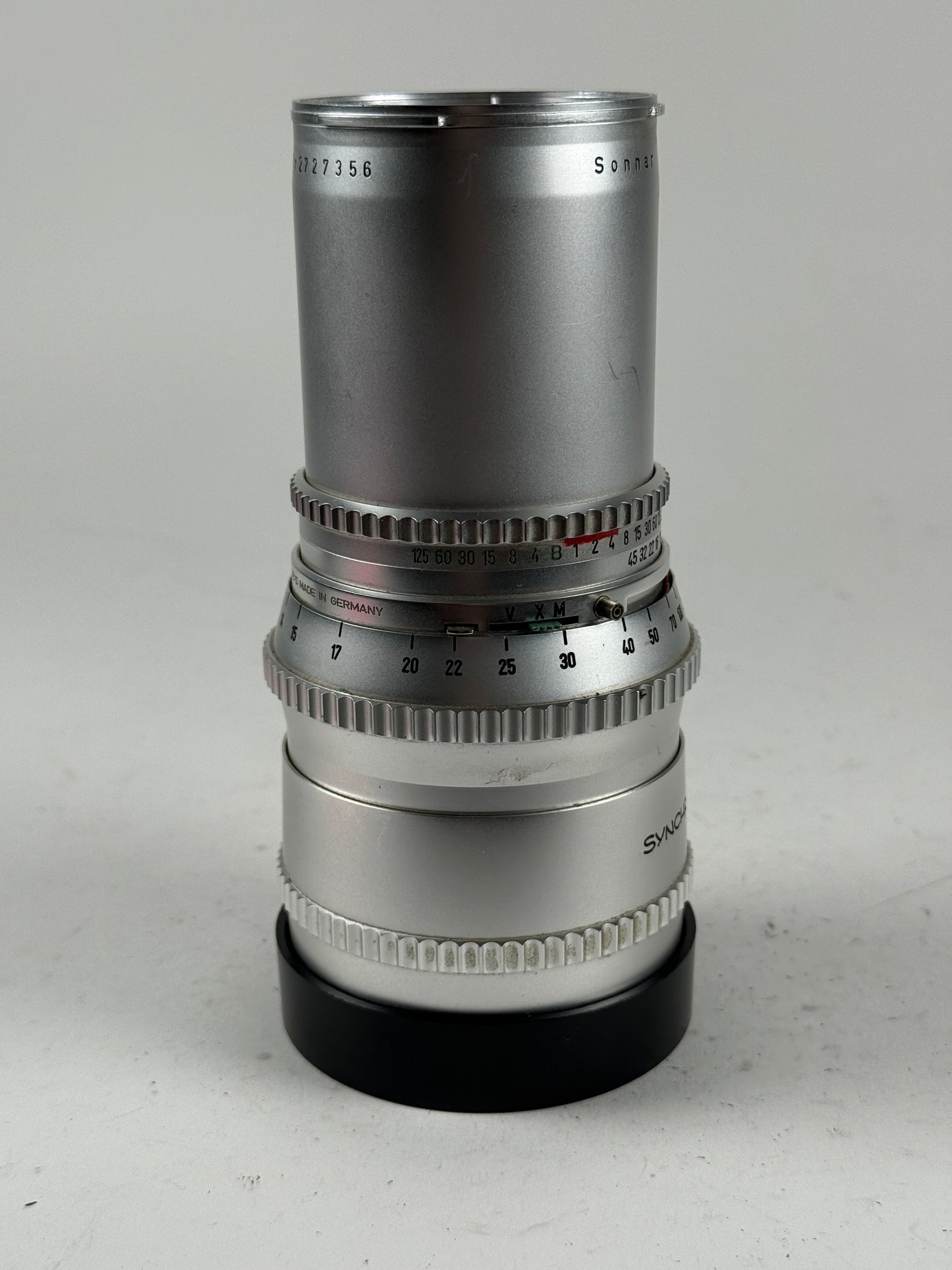 Hasselblad 250mm f5.6 Sonnar C Silver lens
