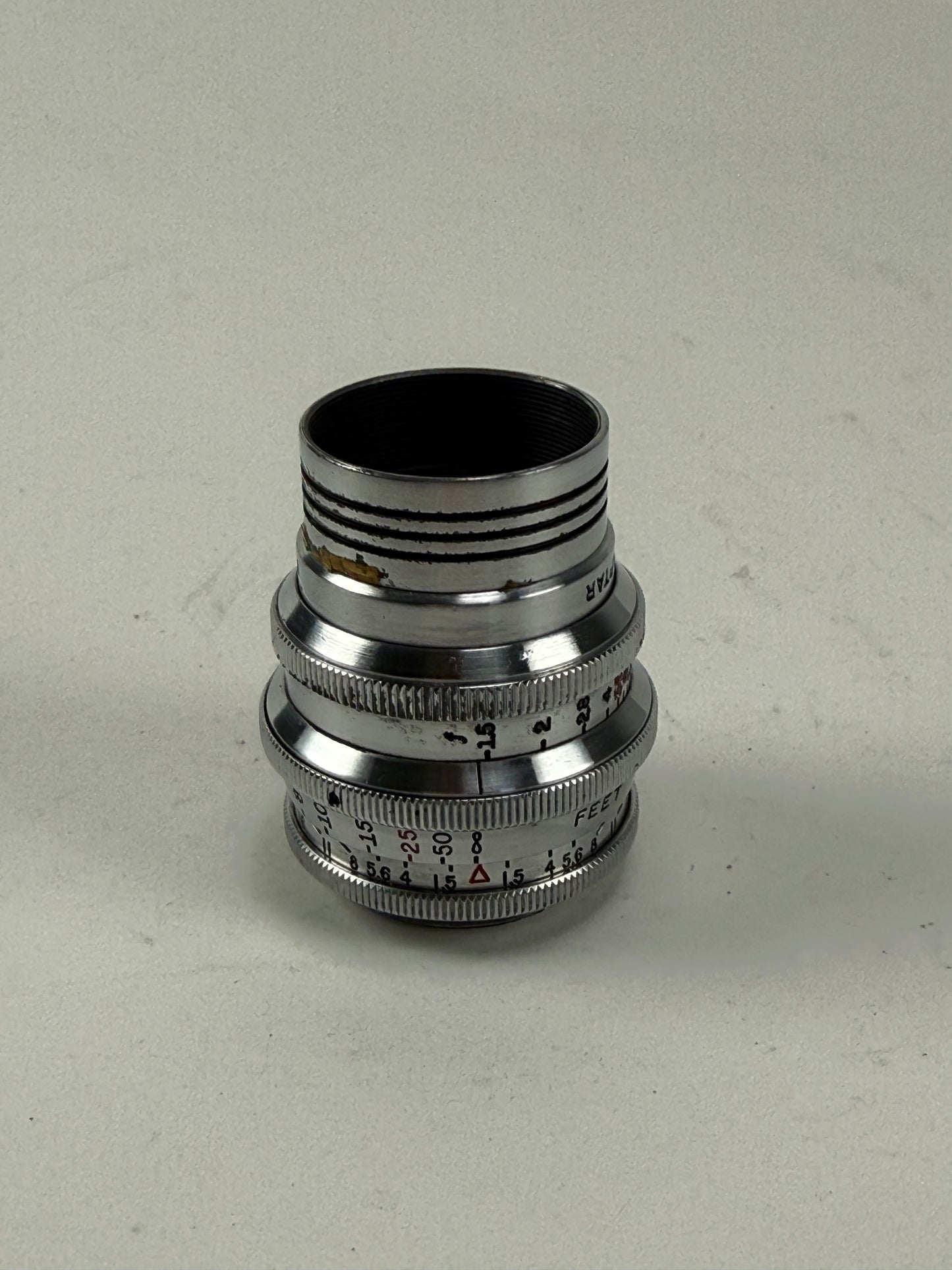 Wollensak Cine Raptar 1 Inch 25mm F1.5 C Mount Lens Camera Adap M4/3 BMPCC Bolex