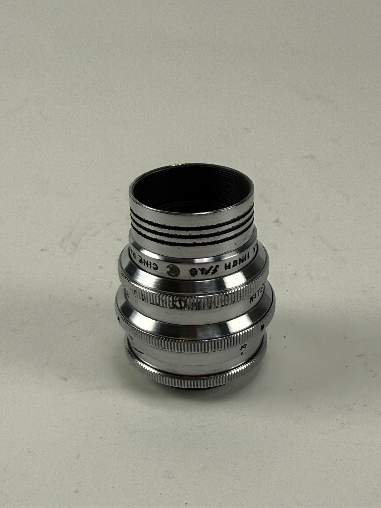 Wollensak Cine Raptar 1 Inch 25mm F1.5 C Mount Lens Camera Adap M4/3 BMPCC Bolex